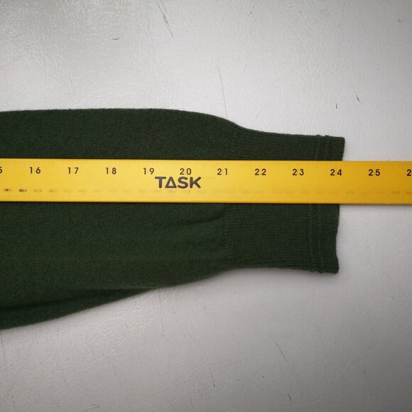 Banana Republic Men's Size XL Merino Wool Blend Green Loose Fit Sweater - Picture 7 of 8